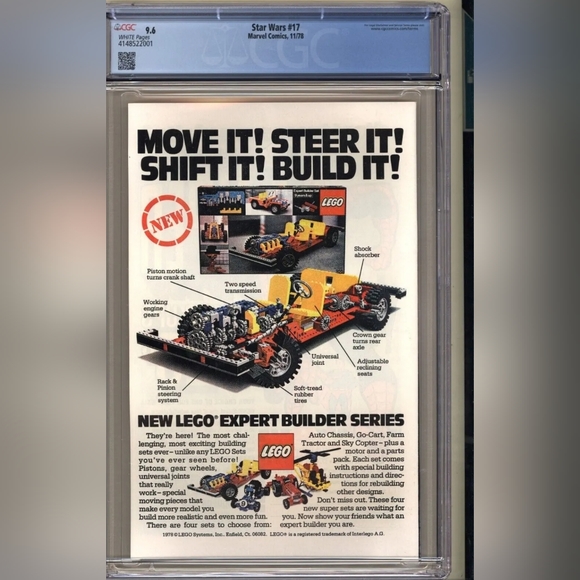 STAR WARS #17 CGC 9.6 WP NM+ Marvel Comics 1978 Darth Vader Skywalker (vol 1) - Picture 4 of 4